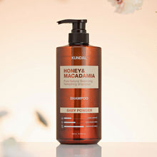 Load image into Gallery viewer, KUNDAL HONEY & MACADAMIA Natural Shampoo (Baby Powder) 500ml