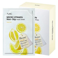 Load image into Gallery viewer, AHC Micro Vitamin Non-Slip Mask Sheet 33ml x 10ea