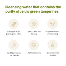 Load image into Gallery viewer, BeaumAnt Jeju Green Tangerine Cleansing Water 500ml