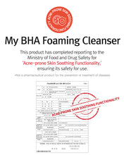 Load image into Gallery viewer, 12GRABS My BHA Foaming Cleanser 200ml