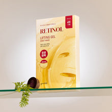 Load image into Gallery viewer, goodal Black Carrot Vita-A Retinol Lifting Gel Sheet Mask 4P