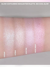 Load image into Gallery viewer, WAKEMAKE Glow Contouring Highlighter Palette 7.8g