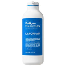 Load image into Gallery viewer, Dr.FORHAIR Folligen Deep Clean Cooling Shampoo 500ml