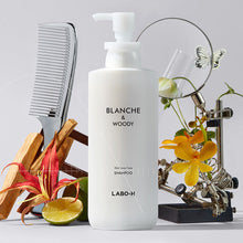Load image into Gallery viewer, LABO-H Scalp Strengthening Shampoo Hair Loss Care Blanche&Woody 400ml