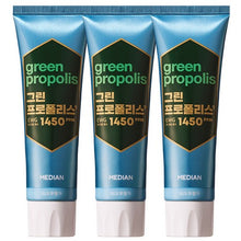 Load image into Gallery viewer, MEDIAN Green-Propolis Toothpaste Pure Mint 100g*3