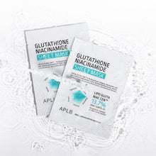 Load image into Gallery viewer, APLB Glutathioine Niacinamide Sheet Mask 25ml 10ea
