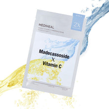 Load image into Gallery viewer, MEDIHEAL Derma Synergy Wrapping Mask Sheet 10P #Madecassoside X Vitamin C
