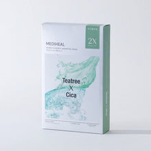 Load image into Gallery viewer, MEDIHEAL Derma Synergy Wrapping Mask Sheet 10P #Tea tree X Cica