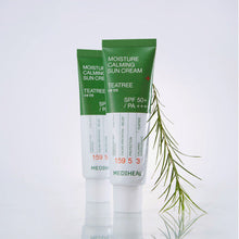 Load image into Gallery viewer, MEDIHEAL Moisture Calming Sun Cream Tea Tree 50ml (SPF 50+, PA++++)