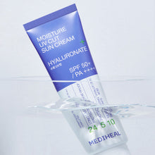 Load image into Gallery viewer, MEDIHEAL Moisture UV Cut Sun Cream Hyaluronate 50ml (SPF 50+, PA++++)