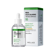 Load image into Gallery viewer, WELLAGE Real Cica Calming 95 Trouble Ampoule 50ml