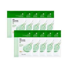Load image into Gallery viewer, WELLAGE Real Cica Calming Ampoule Mask Sheet 20ml X 10P
