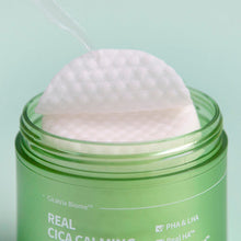 Load image into Gallery viewer, WELLAGE Real Cica Calming Big Embo Toner Pad 70pads / 160ml