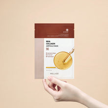 Load image into Gallery viewer, WELLAGE Real Collagen Ampoule Mask Sheet 20ml X 10P