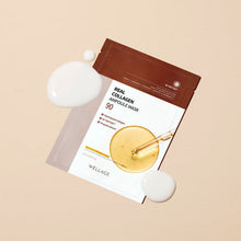 Load image into Gallery viewer, WELLAGE Real Collagen Ampoule Mask Sheet 20ml X 10P