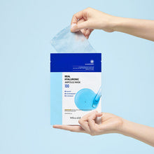 Load image into Gallery viewer, WELLAGE Real Hyaluronic Ampoule Mask Sheet 20ml X 10P