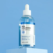 Load image into Gallery viewer, WELLAGE Real Hyaluronic Blue Ampoule 100 100ml