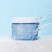 Load image into Gallery viewer, WELLAGE Real Hyaluronic Blue Toner Pad 70pads / 210ml