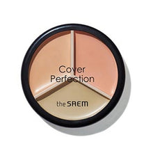 Load image into Gallery viewer, the SAEM Cover Perfection Triple Pot Concealer 4.5g*3
