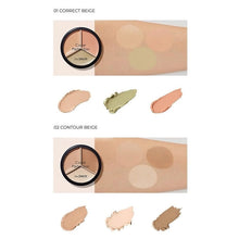 Load image into Gallery viewer, the SAEM Cover Perfection Triple Pot Concealer 4.5g*3