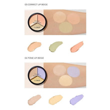 Load image into Gallery viewer, the SAEM Cover Perfection Triple Pot Concealer 4.5g*3