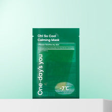 Load image into Gallery viewer, One-day's you Oh! So Cool Calming Mask 25ml x 5ea