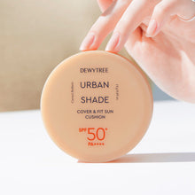 Load image into Gallery viewer, DEWYTREE Urban Shade Cover & Fit Sun Cushion SPF50+ PA++++ 14g