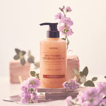 Load image into Gallery viewer, KUNDAL EAU THERMALE SPA SCRUB BODY WASH 500ml #VIOLET MUGUET