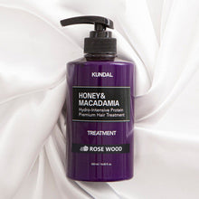 Load image into Gallery viewer, KUNDAL HONEY & MACADAΜΙΑ Hydro-Intensive Protein Premium Hair Treatment 500ml #ROSE WOOD
