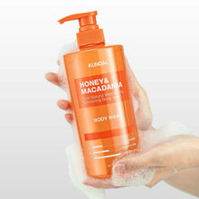 Load image into Gallery viewer, KUNDAL HONEY & MACADAΜΙΑ PURE BODY WASH 500ml (13-type)