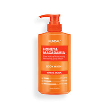 Load image into Gallery viewer, KUNDAL HONEY & MACADAΜΙΑ PURE BODY WASH 500ml (13-type)