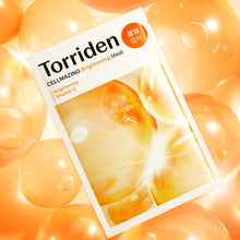 Load image into Gallery viewer, Torriden Cellmazing Vita C Brightening Mask Sheet 26ml X 10ea