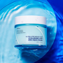 Load image into Gallery viewer, Isntree Ultra-Low Molecular Hyaluronic Acid Zinc Aqua Cream 80ml