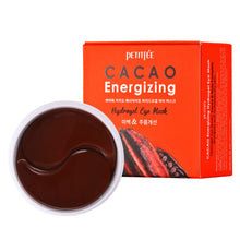 Load image into Gallery viewer, PETITFEE Cacao Energizing Hydrogel Eye Mask 80g (60 Patches)