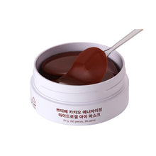 Load image into Gallery viewer, PETITFEE Cacao Energizing Hydrogel Eye Mask 80g (60 Patches)