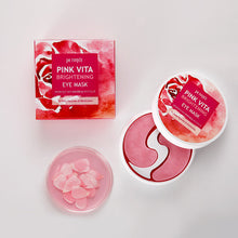 Load image into Gallery viewer, PETITFEE Pink Vita Brightening Eye Mask 70g (60 Patches)