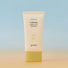 Load image into Gallery viewer, goodal Heartleaf Calming Mineral Filter Sun Cream 50ml SPF50+ PA++++