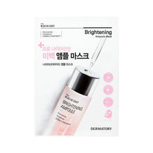 Load image into Gallery viewer, DERMATORY Pro Ampoule Shot Mask 34g X 10ea (4-type)