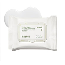 Load image into Gallery viewer, innisfree Olive Vitamin E Real Cleansing Tissue 150g (30ea)