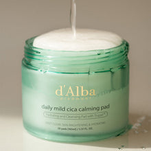 Load image into Gallery viewer, d'Alba Daily Mild Cica Calming Pad 165ml (50ea)