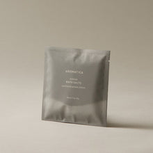 Load image into Gallery viewer, AROMATICA Serene Bath Salts Lavender & Marjoram 50g