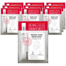 Load image into Gallery viewer, CURESYS Trouble Clear Serum Mask 23g*10pcs