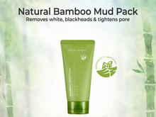 Load image into Gallery viewer, NATURE REPUBLIC - Bamboo Charcoal Mud Pack 150g