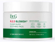 Load image into Gallery viewer, Dr.G Red Blemish Clear Quick Soothing Pads 70 Sheets