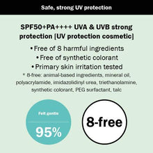 Load image into Gallery viewer, ESPOIR Water Splash Sun Cream Fresh 60ml SPF50+PA+++ | Water Droplet-Bursting Moisture Bomb Sun Cream with Green Tea for a Cooling Feeling