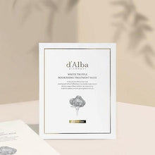 Load image into Gallery viewer, d'Alba White Truffle Nourishing Treatment Mask 25ml x 5ea