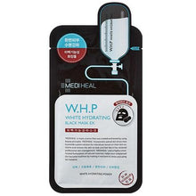 Load image into Gallery viewer, MEDIHEAL W.H.P White Hydrating Black Mask EX 25ml x 10ea