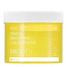 Load image into Gallery viewer, NEOGEN Dermalogy Lemon Bright PHA Gauze Peeling 30 Sheets