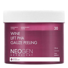 Load image into Gallery viewer, NEOGEN Dermalogy Wine Lift PHA Gauze Peeling 30 Sheets