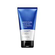 Load image into Gallery viewer, MISSHA Men's Cure Shave To Cleansing Foam 150ml